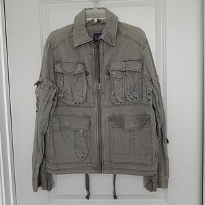 GAP men cargo jacket size small pre-loved